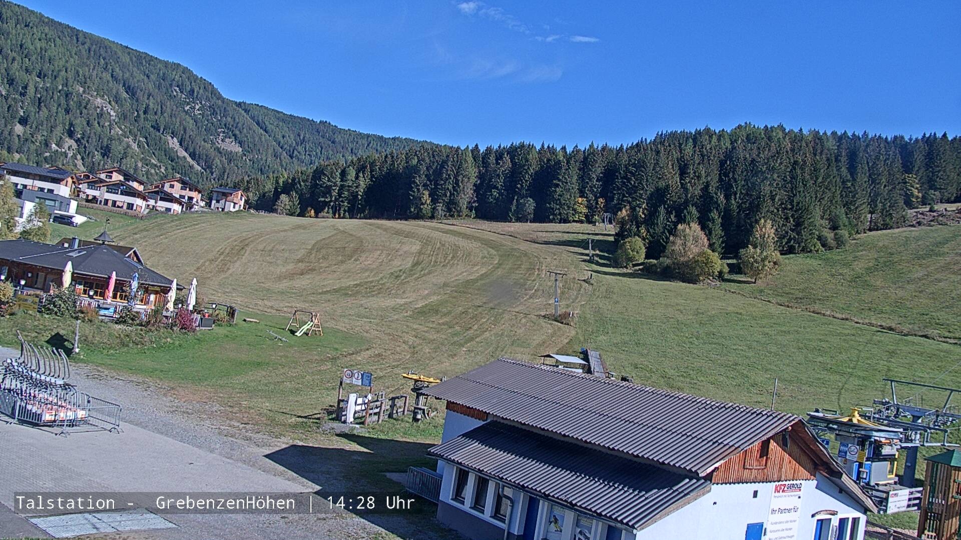 Archiv Foto Webcam Ski Grebenzen Sonnenterrasse