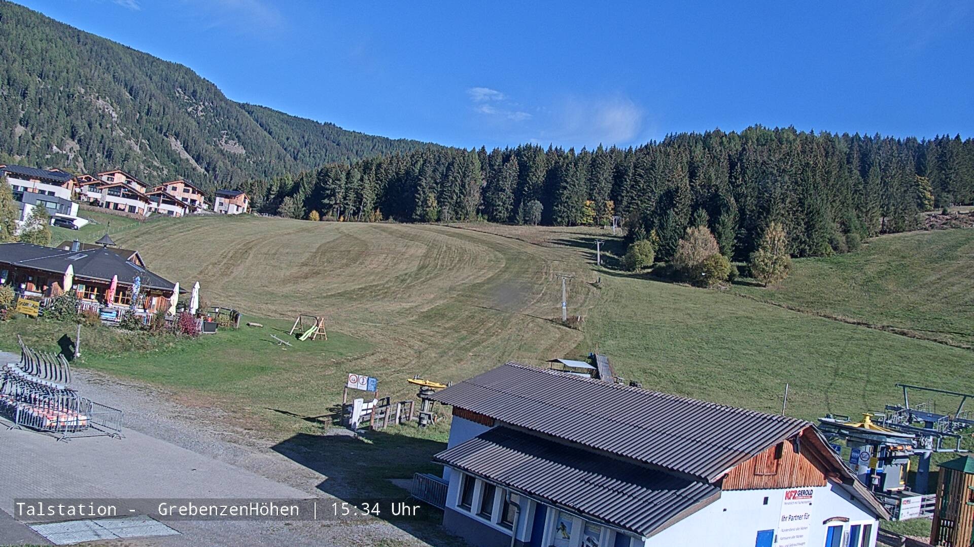 Archiv Foto Webcam Ski Grebenzen Sonnenterrasse