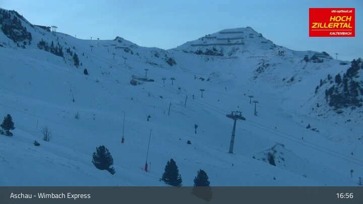 Archiv Foto Webcam Wimbachexpress Hochzillertal