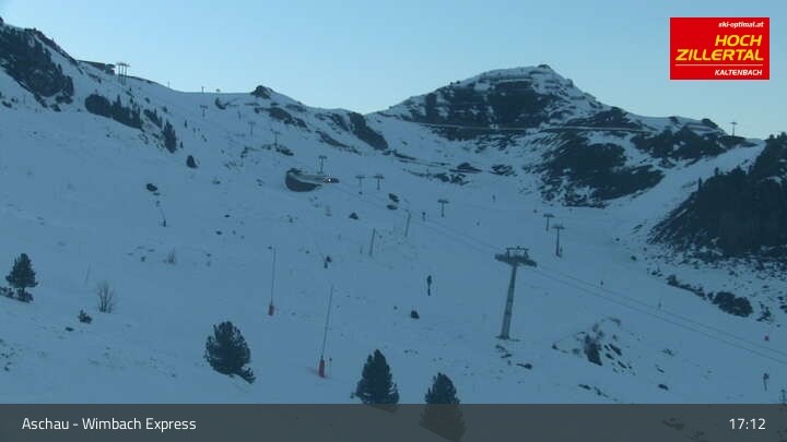 Archiv Foto Webcam Wimbachexpress Hochzillertal