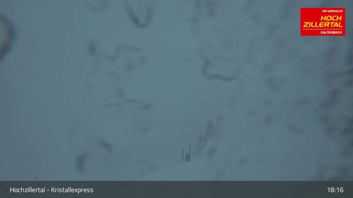 Archiv Foto Webcam Wimbachexpress Bergstation - Hochzillertal