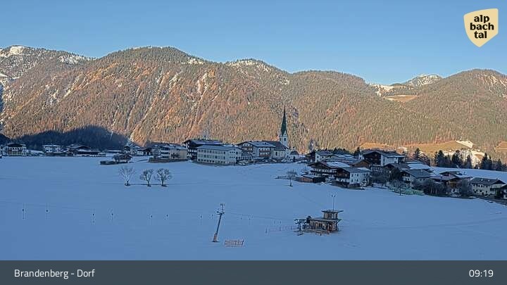 Archiv Foto Webcam Brandenberg in Tirol