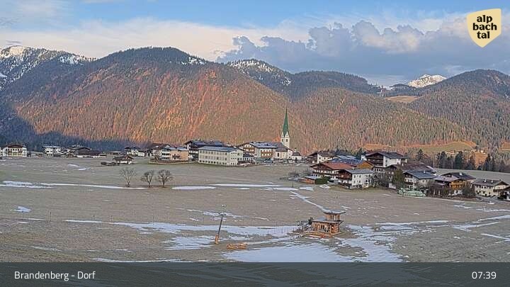 Archived image Webcam Brandenberg in Tyrol