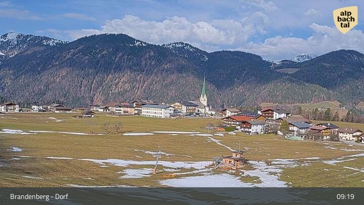 Archived image Webcam Brandenberg in Tyrol