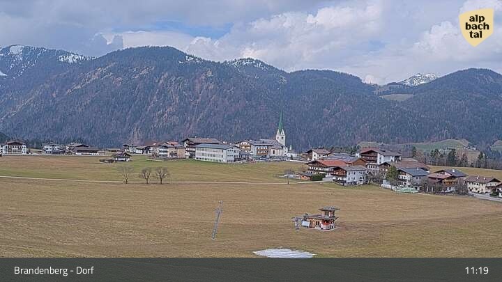 Archived image Webcam Brandenberg in Tyrol