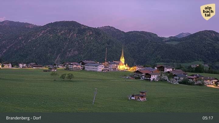 Archiv Foto Webcam Brandenberg in Tirol
