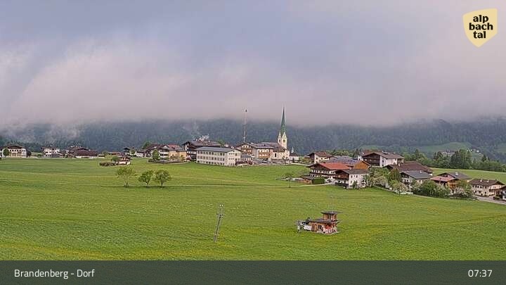 Archiv Foto Webcam Brandenberg in Tirol