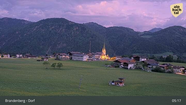 Archiv Foto Webcam Brandenberg in Tirol