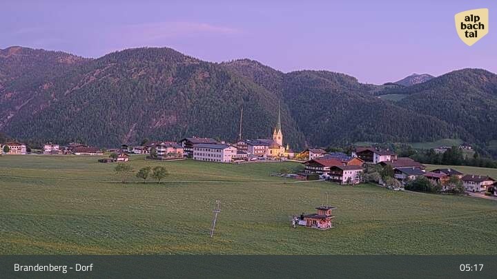 Archiv Foto Webcam Brandenberg in Tirol