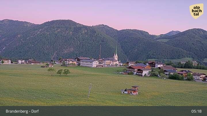 Archived image Webcam Brandenberg in Tyrol