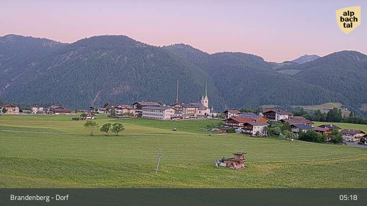 Archiv Foto Webcam Brandenberg in Tirol