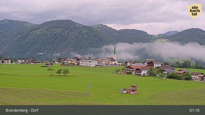 Archiv Foto Webcam Brandenberg in Tirol