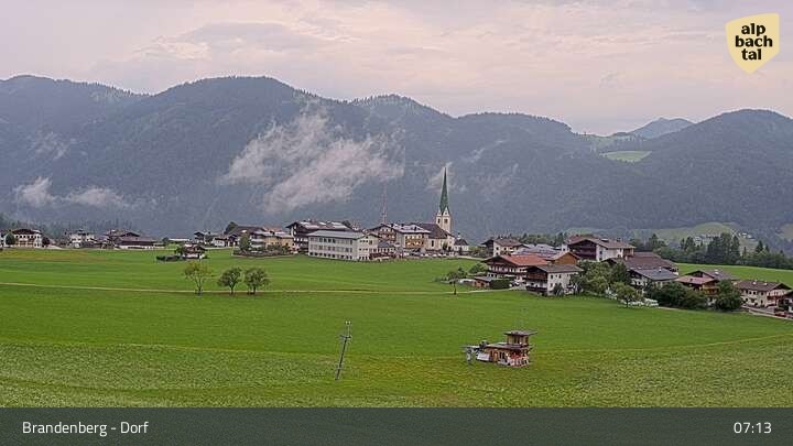 Archiv Foto Webcam Brandenberg in Tirol