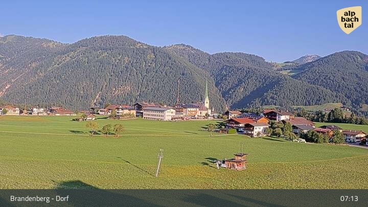 Archiv Foto Webcam Brandenberg in Tirol
