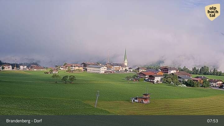 Archiv Foto Webcam Brandenberg in Tirol