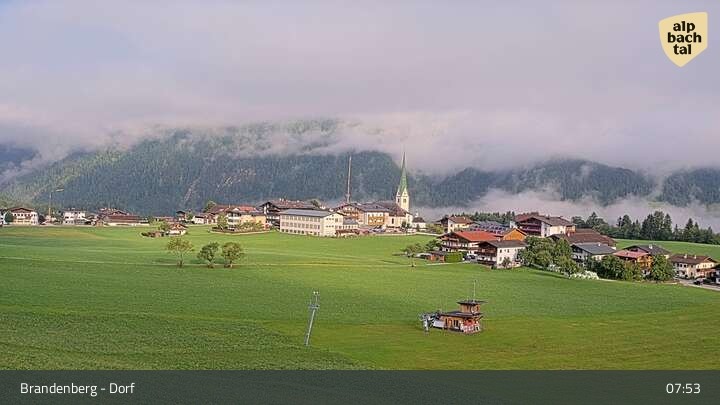 Archiv Foto Webcam Brandenberg in Tirol