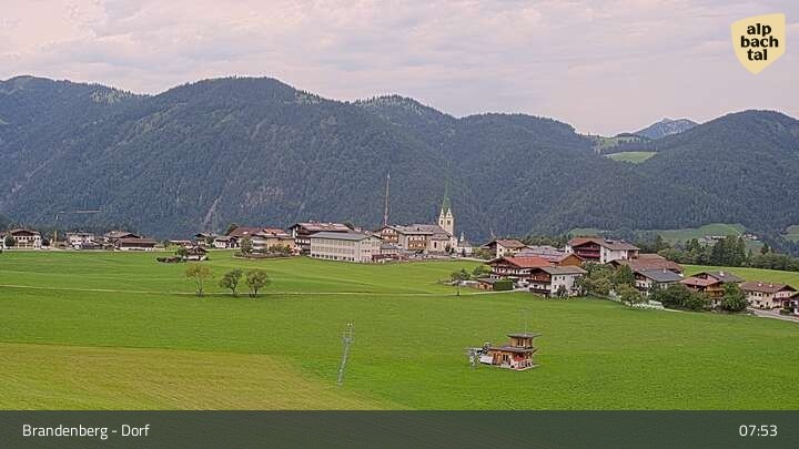 Archiv Foto Webcam Brandenberg in Tirol