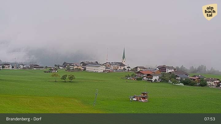 Archiv Foto Webcam Brandenberg in Tirol