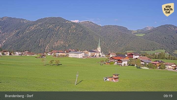 Archiv Foto Webcam Brandenberg in Tirol