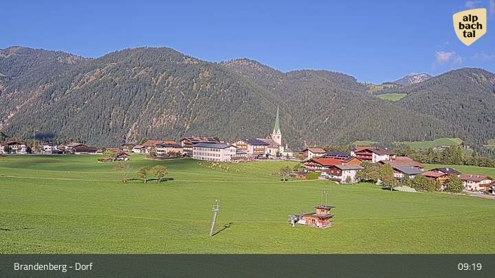 Archiv Foto Webcam Brandenberg in Tirol