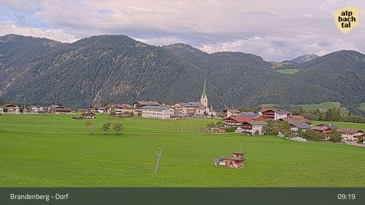 Archived image Webcam Brandenberg in Tyrol
