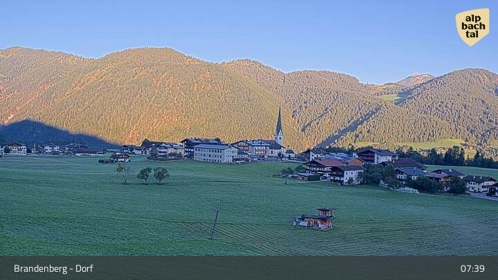 Archiv Foto Webcam Brandenberg in Tirol