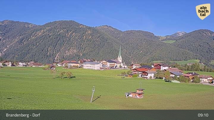 Archiv Foto Webcam Brandenberg in Tirol