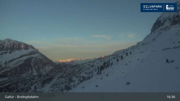 Archiv Foto Webcam Breitspitzbahn Galtür