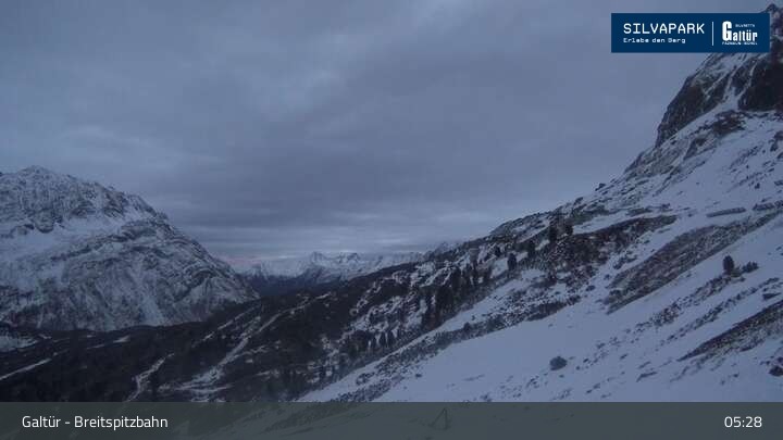 Archiv Foto Webcam Breitspitzbahn Galtür