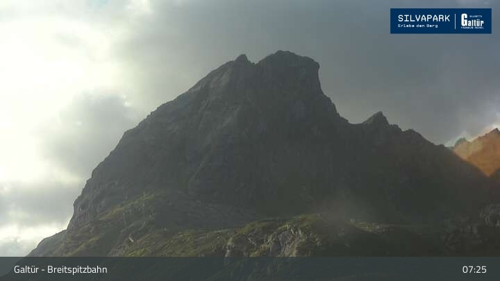 Archiv Foto Webcam Breitspitzbahn Galtür