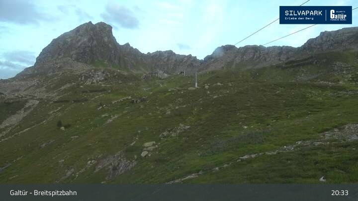 Archiv Foto Webcam Breitspitzbahn Galtür