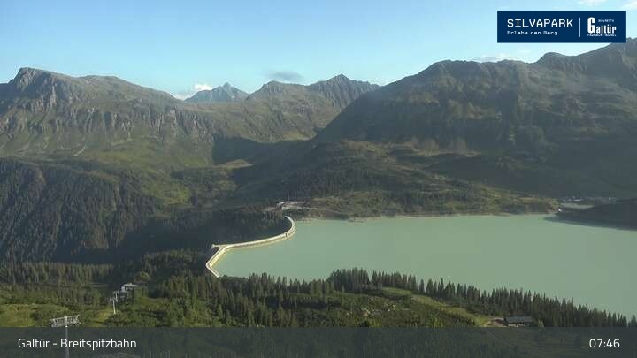 Archiv Foto Webcam Breitspitzbahn Galtür