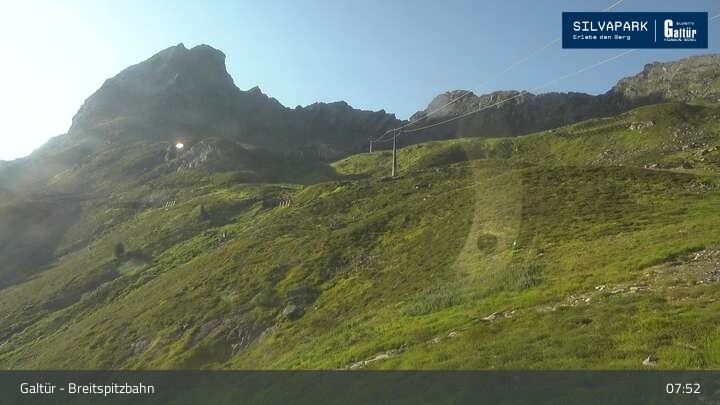 Archiv Foto Webcam Breitspitzbahn Galtür