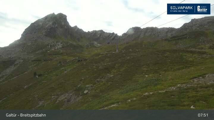 Archiv Foto Webcam Breitspitzbahn Galtür