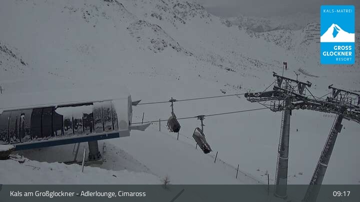 Archiv Foto Webcam Adlerlounge - Kals am Großglockner