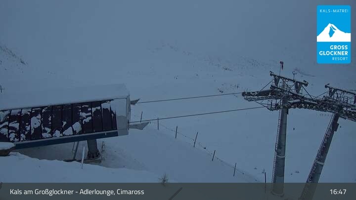 Archiv Foto Webcam Adlerlounge - Kals am Großglockner