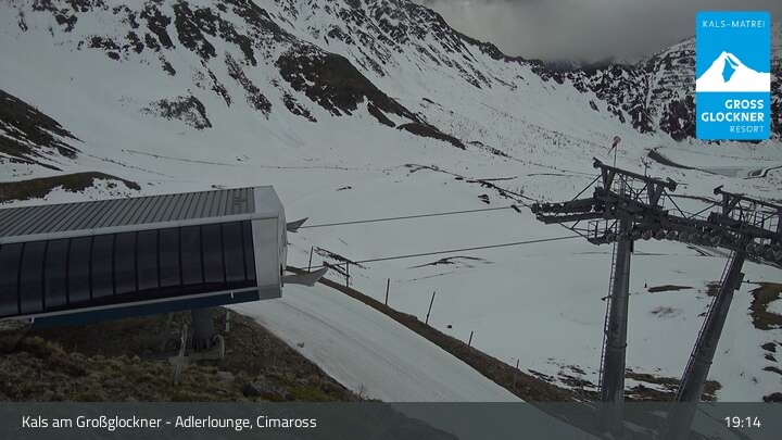 Archiv Foto Webcam Adlerlounge - Kals am Großglockner