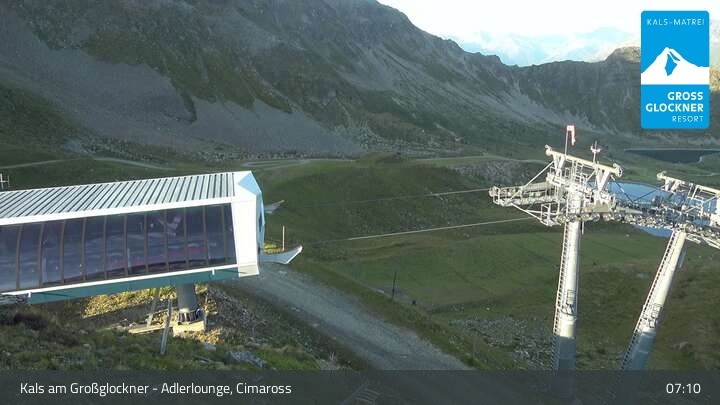 Archiv Foto Webcam Adlerlounge - Kals am Großglockner