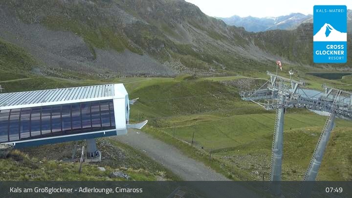 Archived image Webcam Kals am Großglockner: Adler Lounge