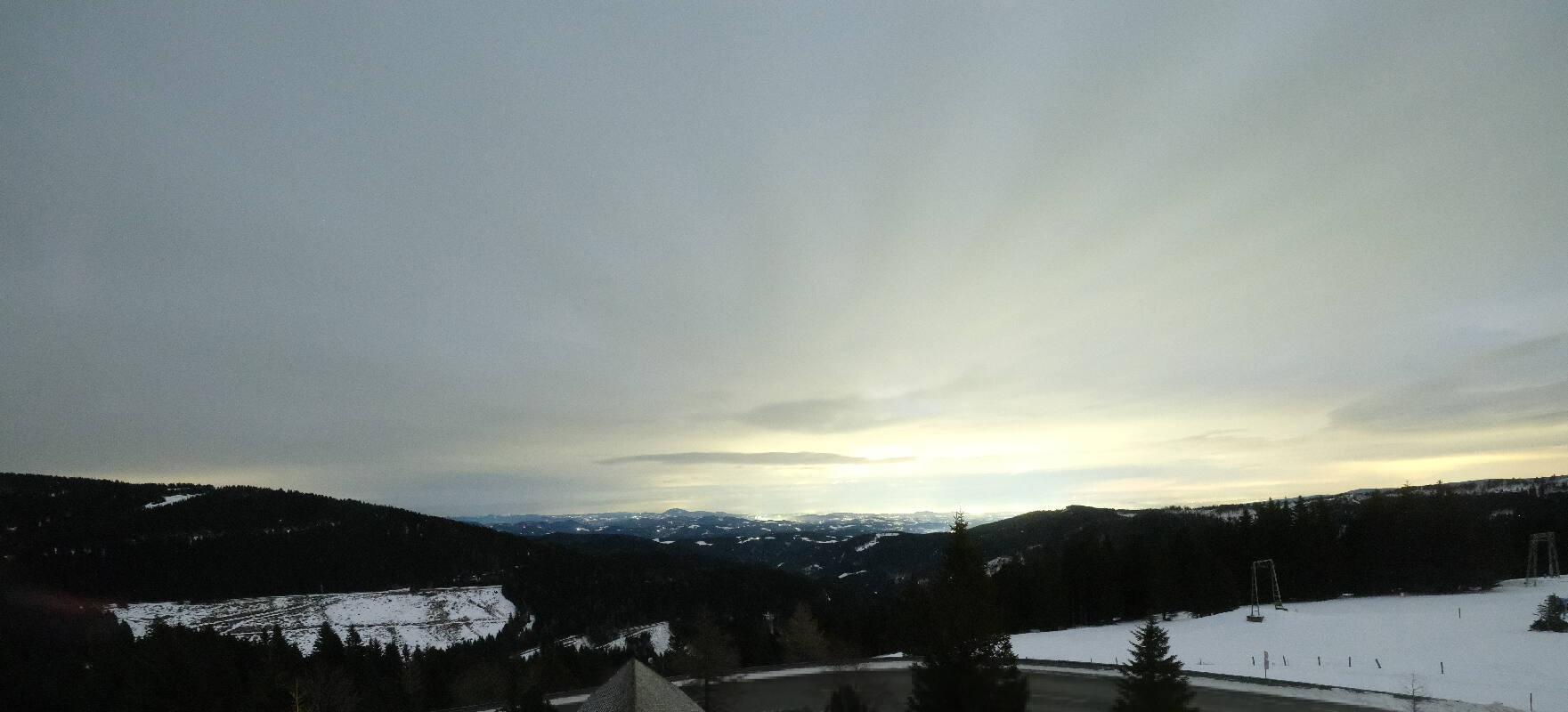 Archiv Foto Webcam Passhöhe Gaberl