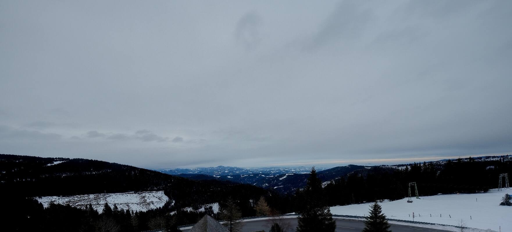 Archiv Foto Webcam Passhöhe Gaberl