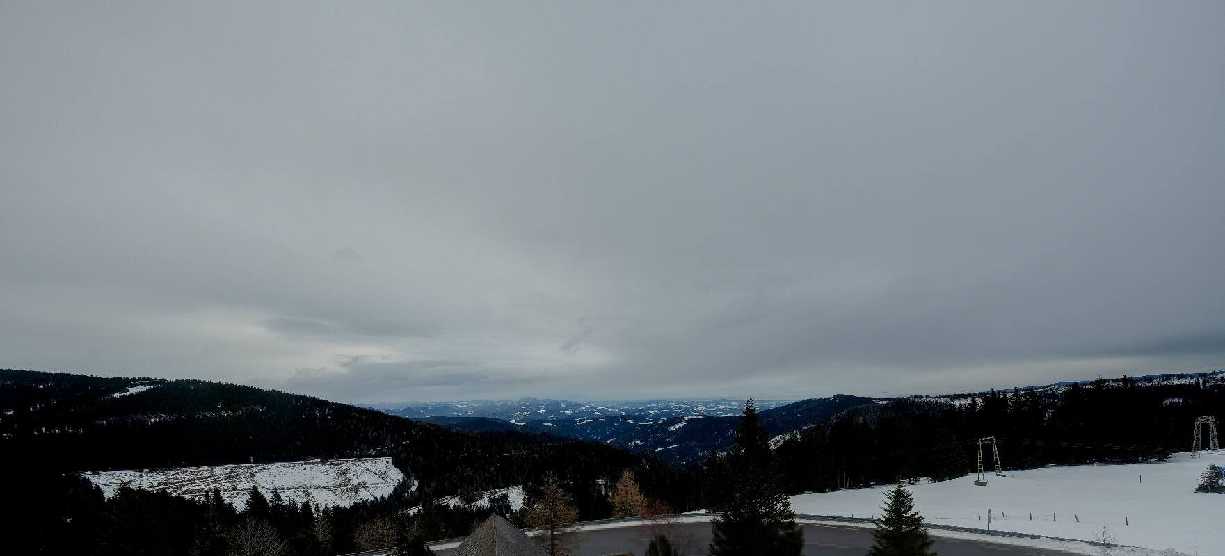 Archiv Foto Webcam Passhöhe Gaberl