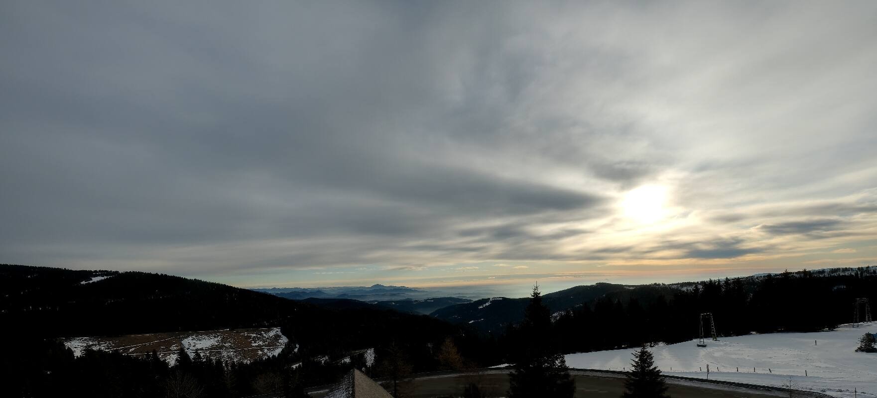 Archiv Foto Webcam Passhöhe Gaberl