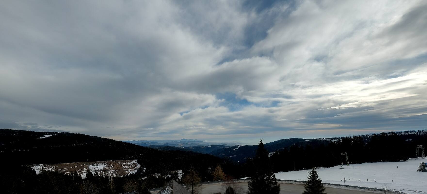 Archiv Foto Webcam Passhöhe Gaberl