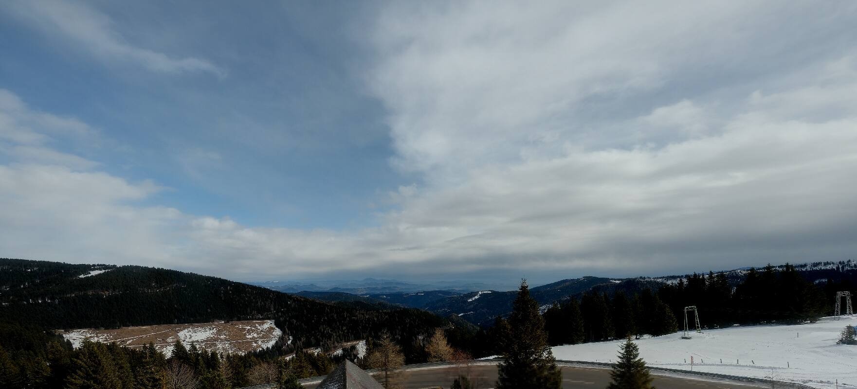 Archiv Foto Webcam Passhöhe Gaberl