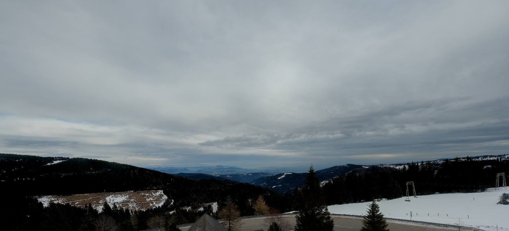 Archiv Foto Webcam Passhöhe Gaberl