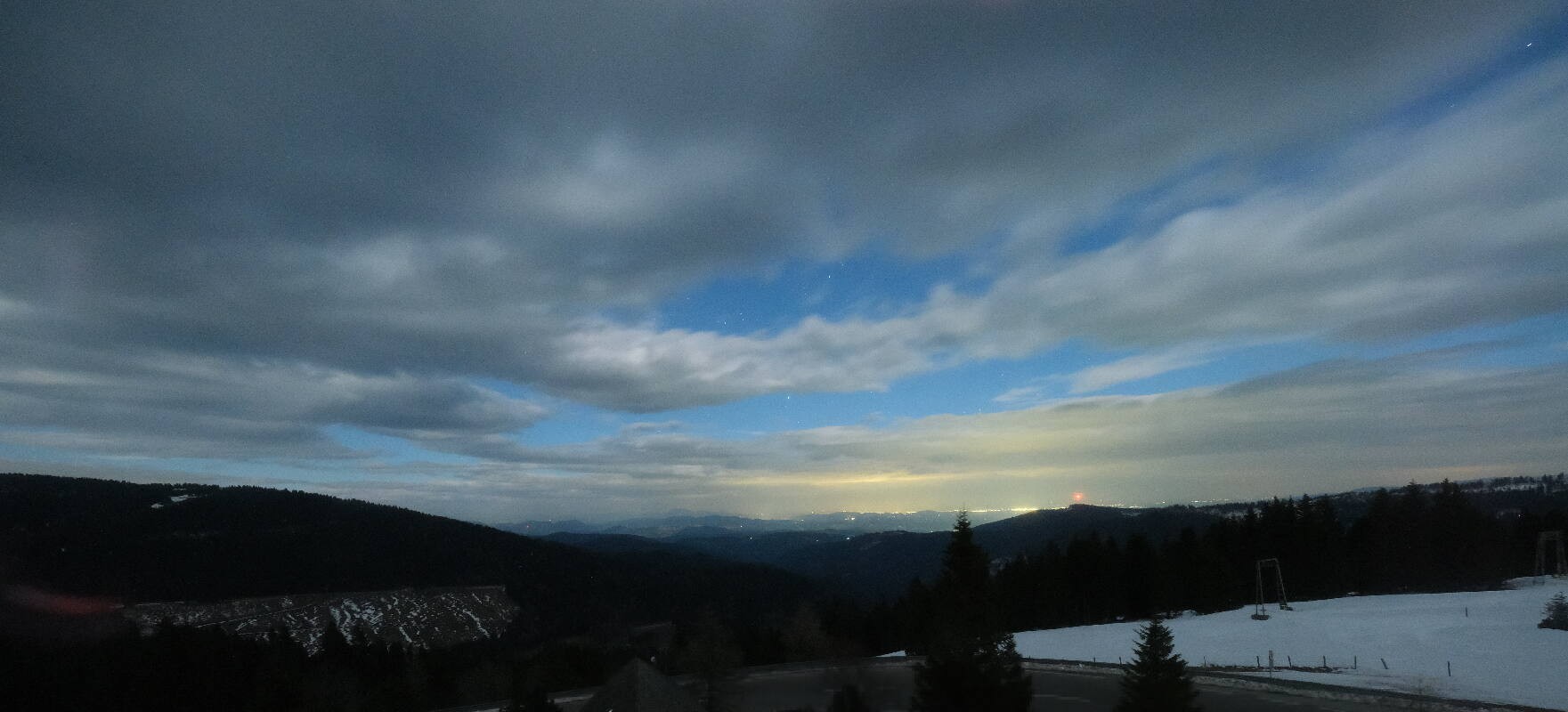 Archiv Foto Webcam Passhöhe Gaberl