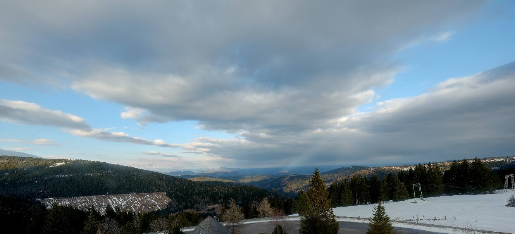 Archiv Foto Webcam Passhöhe Gaberl