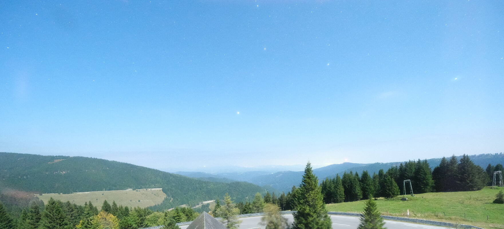 Archiv Foto Webcam Passhöhe Gaberl