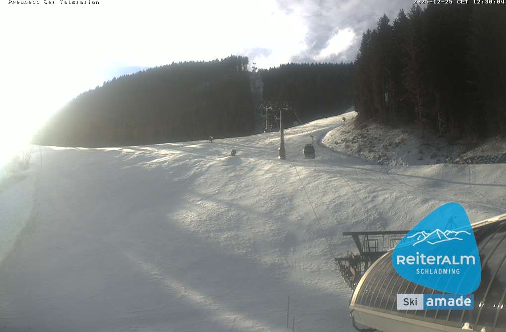 Archiv Foto Webcam Reiteralm - Talstation Preunegg